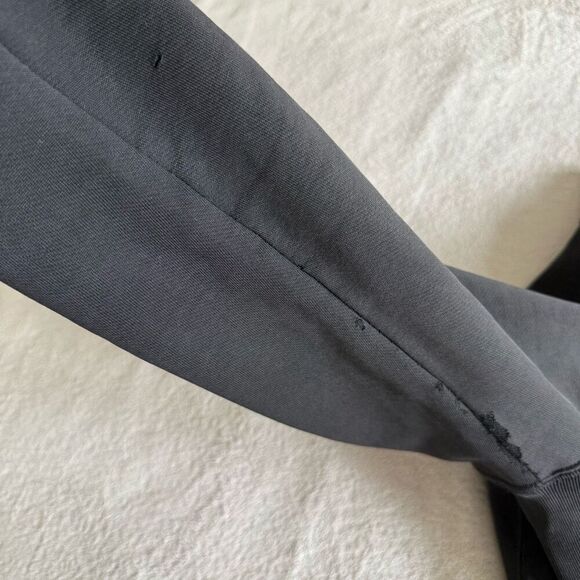 Vintage Polo by Ralph Lauren Men’s Black and Gold Cotton Zip Varsity Sweatshirt - Picture 13 of 16